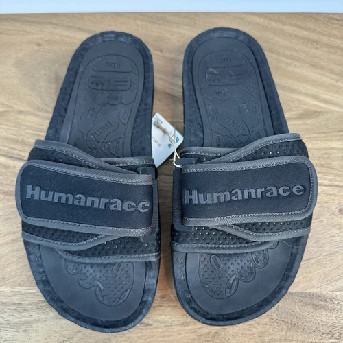 Nuove Adidas X PW unisex Pharrell Williams Chancletas HU Slide GX2483 taglia 4