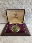 Antique Waltham Pocket Watch Open Face Original Box 10k Rolled Gold Case Size 12