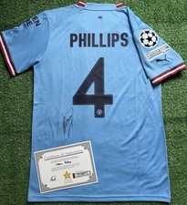 Kalvin Phillips Signed Manchester City 2223 Treble Shirt w/EXACT VID PROOF & COA