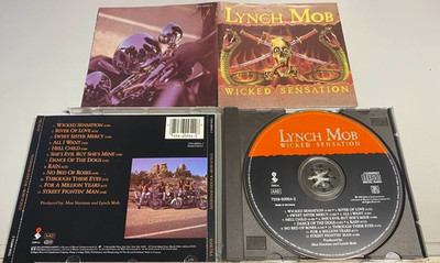 LYNCH MOB - ''WICKED SENSATION'' - GREAT US MELODIC METAL CD 1990 GEORGE LYNCH