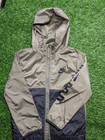 Nike Boys Hooded Full Zip Colorblock Windbreaker Jacket Green/Black 6-7Y — photo 3
