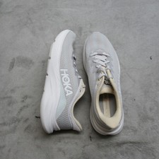 Hoka Womens Shoes 10 B White Solimar Lightweight Cushioned Running LIGHTLY USED