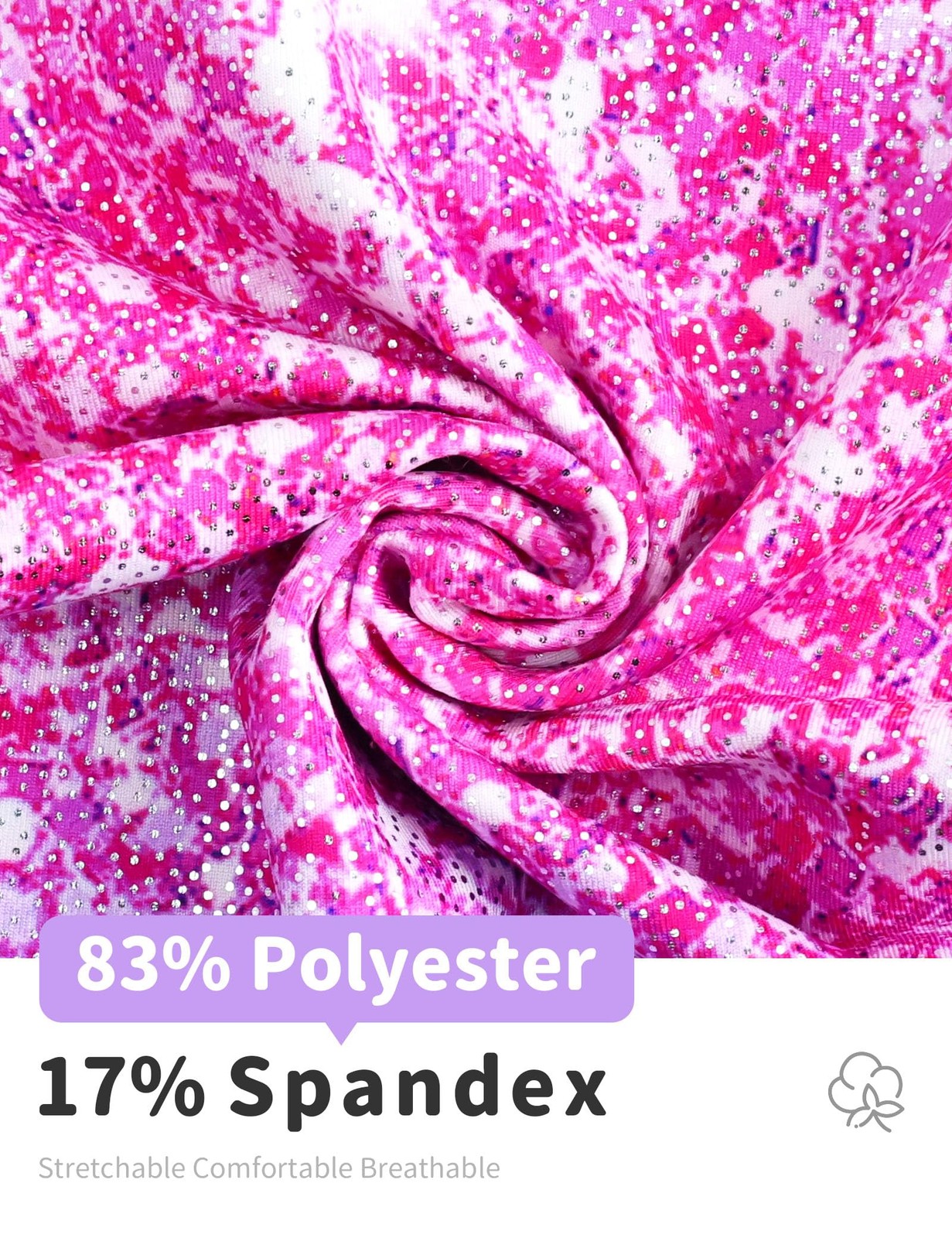 Girls Gymnastics Leotards Size 3t 4t Sparkle Purple Gym Outfits Pink Heart Bi...