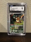 Pokémon S.Chinese Eevee 01 15/15 2025 Gem Pack Vol. 2 CGC 9