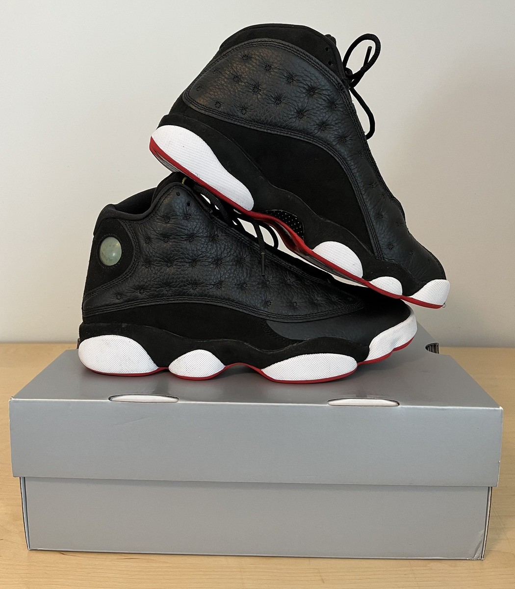 Jordan 13s sz 9 Jordan 13 Retro White Hyper Royal Black Sz 9 (PREOWNED  main image 3