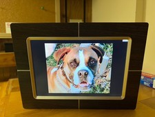 Philips Digital Photo Frame WOOD GRAIN MODEL 9FF2 - Lightly Used, Works Great 
