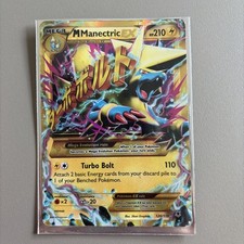 Pokémon TCG M Manectric EX 120/119 Secret Rare Phantom Forces