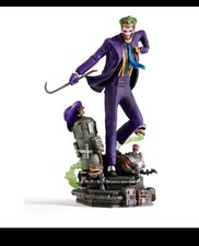 DC The Joker Iron Studios 1/10th Deluxe Statue - New & Sealed