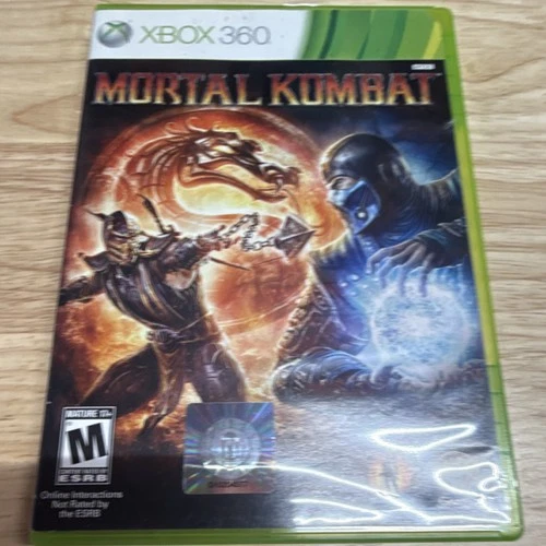 Warner Bros. Interactive Mortal Kombat Xbox 360 2011 Manual Multiplayer M Rated