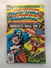 CAPTAIN AMERICA # 200 - (VF+) -FALCON-JACK KIRBY-200TH ISSUE-AMERICA WILL DIE
