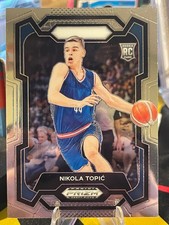 2024 Panini Prizm Draft Picks Basketball Nikola Topic-#10 RC