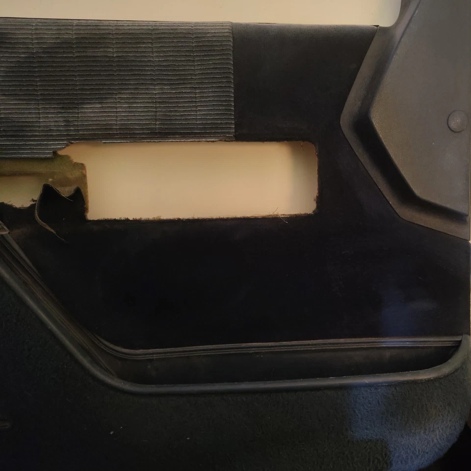 1988-1994 CHEVY SILVERADO TAHOE SIERRA BLUE Driver Door Panel POWER Windows - Image 4 of 4