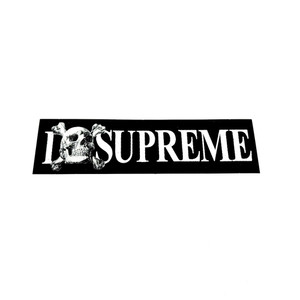 Supreme Sticker Black | eBay