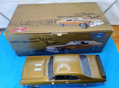 1/18 gmp シボレー スーパーノバ SS by Berger No8027 GMP 1/18 Chevrolet Nova SS by Berger No8027 Brown Model Car