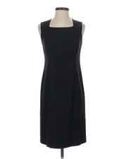 NEW Talbots Wool Blend Sleeveless Sheath Dress 2P Black NWT $169.99