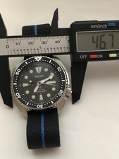 ▶️*Exc+5* SEIKO Prospex Turtle 4R36-04Y0 Automatic 200m Diver Men's Watch Black 9