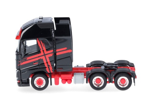 Camión HERPA modelo 1:87 Volvo FH 16 GL XL 2020 tractor negro H0 318624 - Imagen 4 de 5