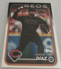 2024 Topps Series 1 Baseball Alexis Diaz Cincinnati Reds base card #297