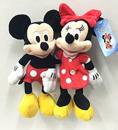 mickey and minnie plush