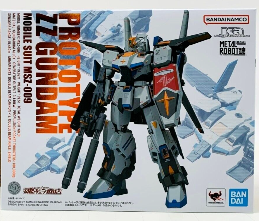 Metal Robot Spirits Ka Signature SIDE MS Prototype ZZ Gundam