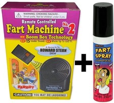 1 Fart Machine 2 Wireless Remote Control  1 Fart Stink Bomb Spray Can  COMBO