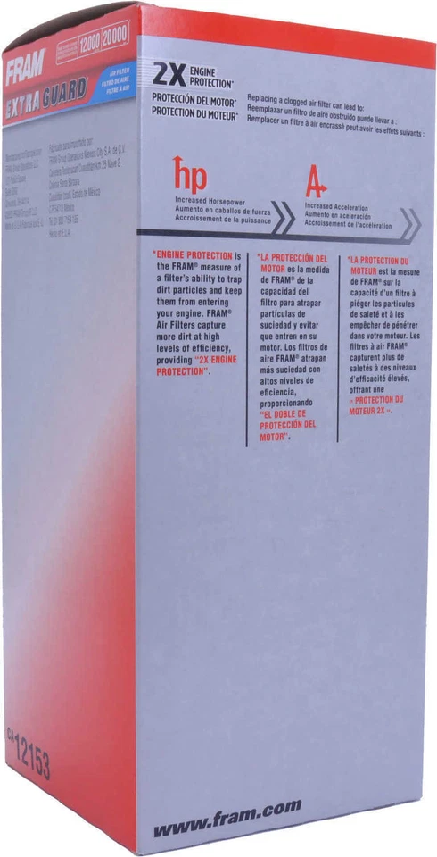 Filtro de aire protector adicional para GMC Savana 2500 2017-2021, Savana 3500 Savana 4500 F Foto 4 de 4