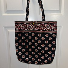 vera bradley Pirouette black Tote RETIRED