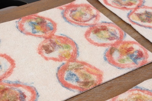 Felt Pillow Cover SET of 3 pcs 12.60" x 22.24" Brand New Fast Shipment 06039 - Picture 6 of 10