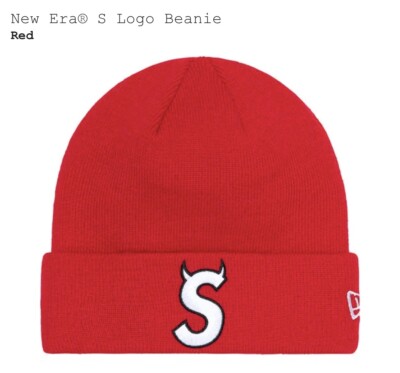 【美品】Supreme × New Era　S Logo　Beanie　\