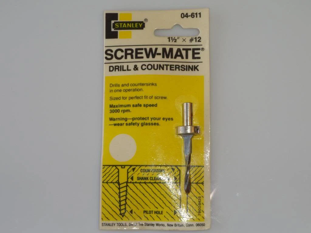 Stanley countersink bits deals