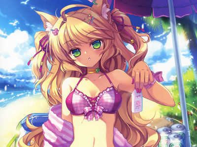 Anime Artwork Digital Art Girls Dog Girls Brunette  Gaming Mat Desk 46491