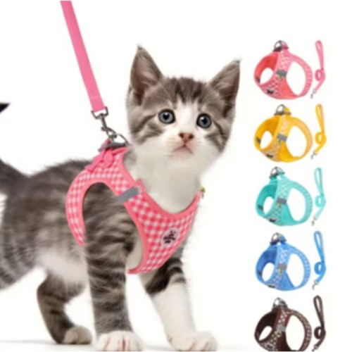 Dog Harness Fashionable Reflective Pet Chest Vest Small And Medium-Sized Dogs~ - Picture 2 of 32