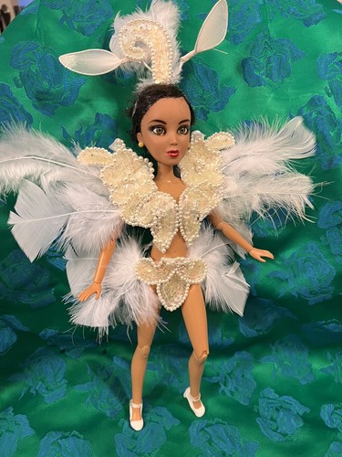 Josephine Baker OOAK Doll - Custom Collector Art Handmade Singer Dancer Showgirl - Picture 3 of 9