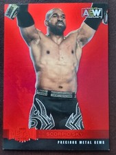 2022 AEW Scorpio Sky Red PMG /100 Upper Deck Metal Universe Mint #81081