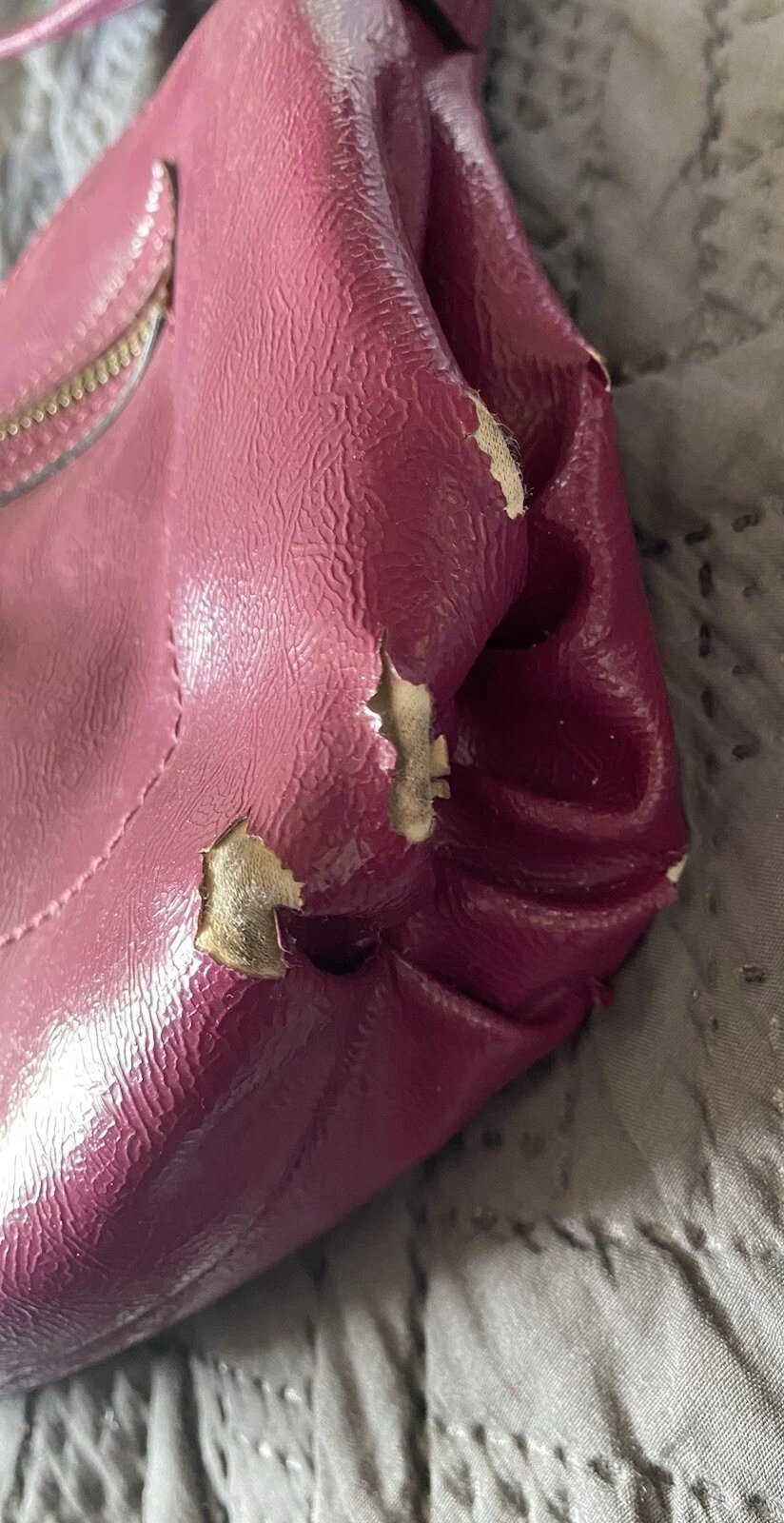 Borsa a tracolla Coach Liquid Gloss Poppy Daisy Berry F20017 2004