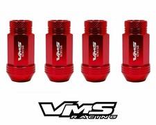 16PC RACING ALUMINUM FORGED RACE LUG NUTS FOR NISSAN 240SX S13 S14 12X1.25 RED