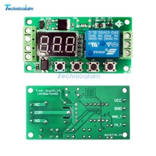 DC 5V-30V Time Delay Relay Module Circuit Timer Switch Trigger Adjustable Cycle-