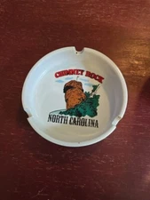Vintage Chimney Rock, North Carolina Ceramic 4" Ashtray