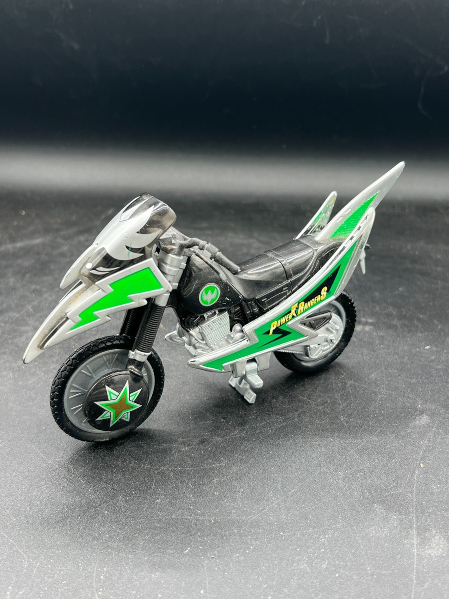 2002 Bandai Power Rangers Ninja Storm Green Ranger Tsunami Cycle