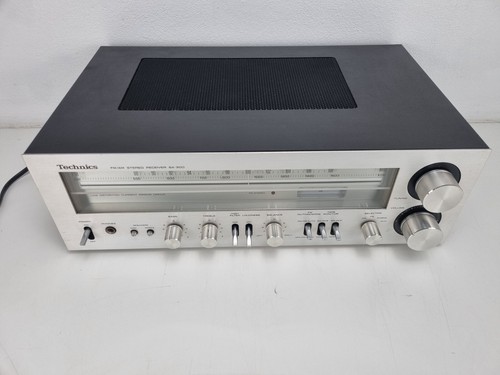 Technics SA-300 FM/AM Stereo receiver - New Lights - Replaced Fuse - Afbeelding 3 van 8