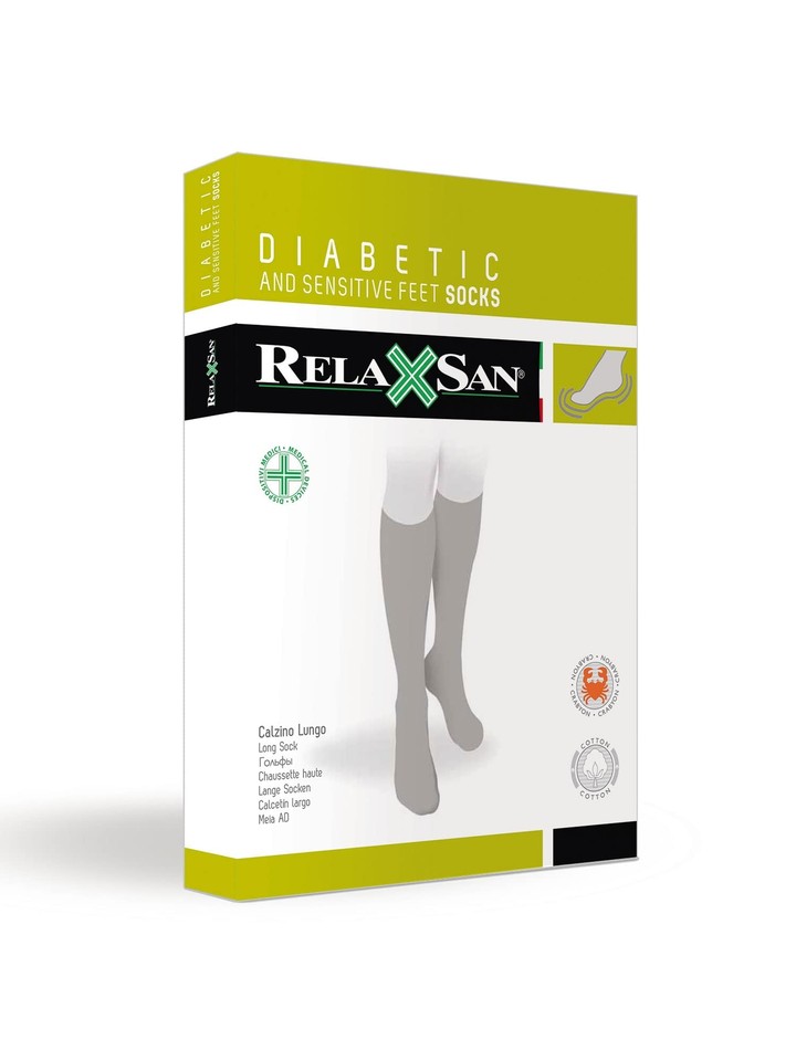 RELAXSAN 560L White 6XXL Diabetic Socks for Men Women Over the calf Seamless... eBay
