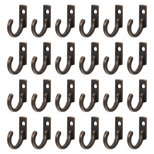 50PCS Jacket Hooks Wall Mount Coat Hanger Decorative Single Hook Coat Hooks