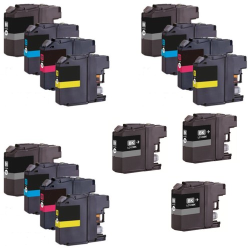 15 NON OEM LC123 ink for Brother DCPJ752DW MFCJ4410DW MFCJ4510DW Printer 5060275845749 eBay