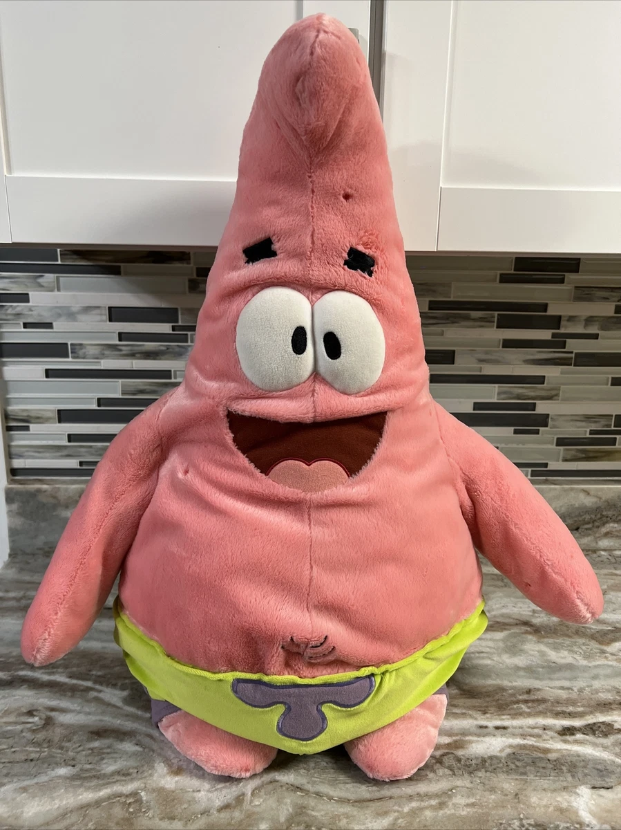 Giant patrick top star plush