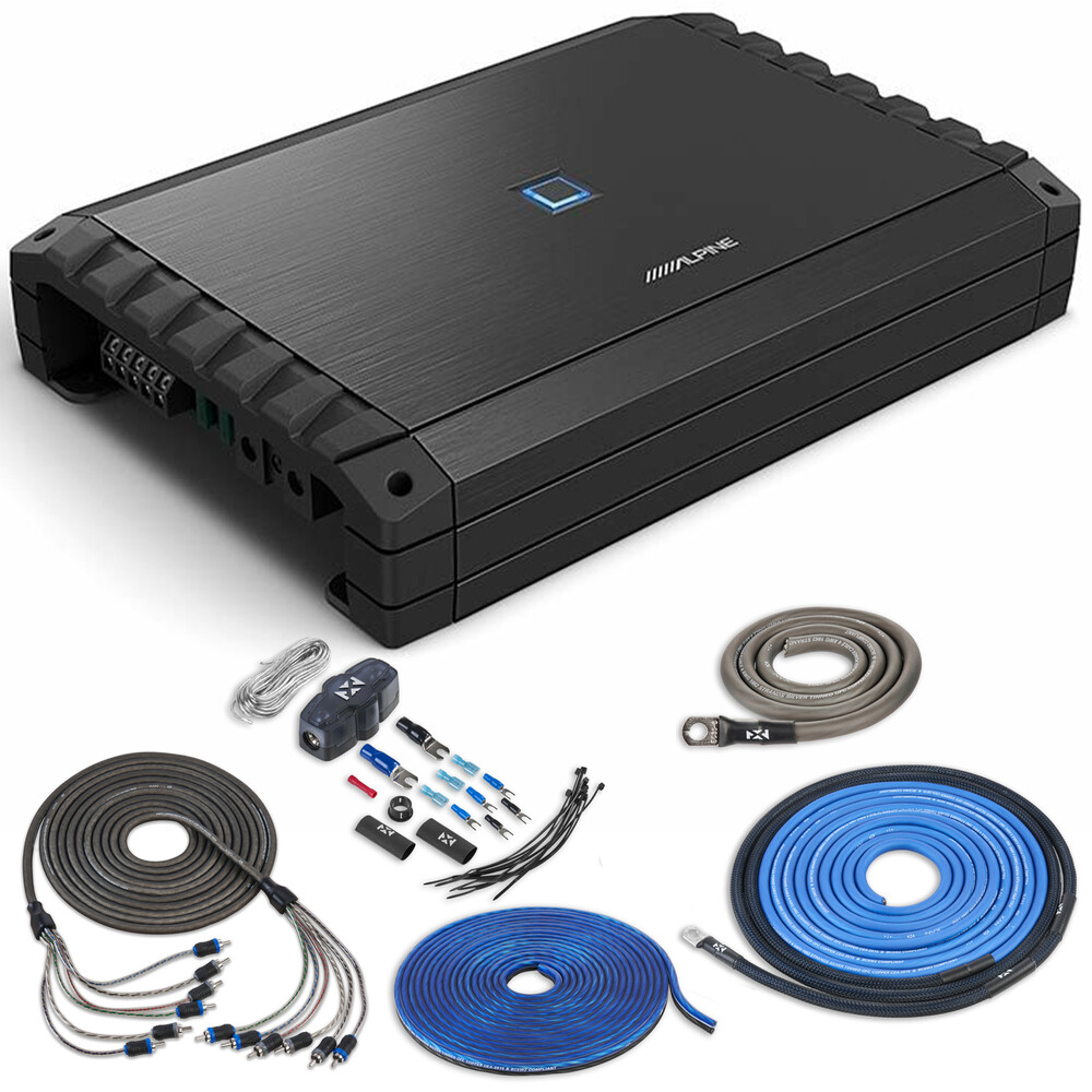 Автомобильный 5-канальный усилитель Alpine S2-A55V мощностью 540 Вт RMS с комплектом усилителей 7439000₽