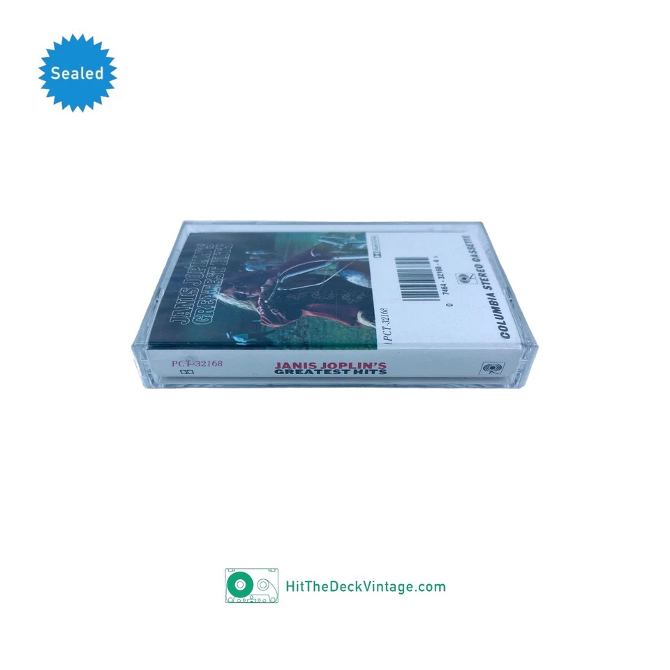 Janis Joplin - Greatest Hits Cassette Tape (1973) Big Brother Holding Co SEALED - Image 3 of 4