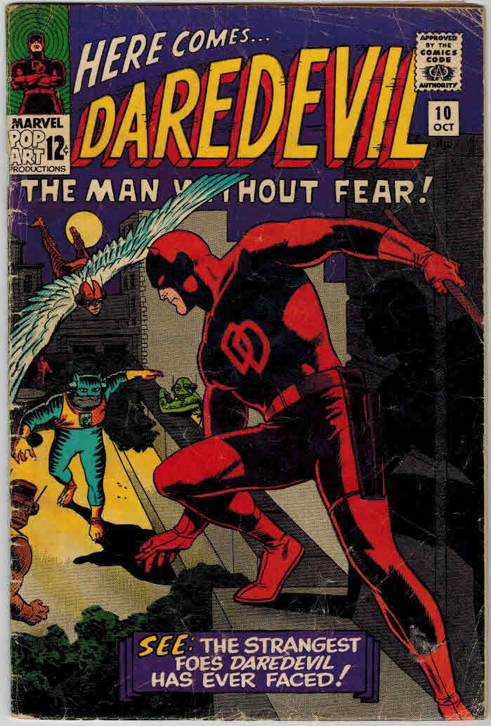 DAREDEVIL 1960's MARVEL COMICS LOT #10, 16, 17+ 1ST ROMITA