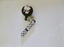 ID BADGE RETRACTABLE REEL MAGNET OR CLIP, KITTY,ICU,ER,VETERINARIAN,NURSE,RN