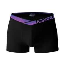 Men Boxer Shorts Modal Underwear Low Rise Bikini Panties U Pouch Gay Undies