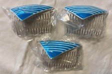 Totally 80s Vintage Lot of 3 1980s Goody Plastic Hair Combs - Unused Old Stock
